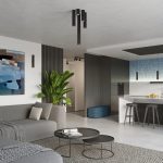 Plafondlamp KARBON 20cm zwart - Afbeelding 10