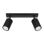 Plafondlamp KARBON 2 zwart