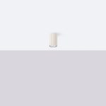 Plafondlamp KARBON 10cm beige - Afbeelding 2