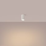 Plafondlamp KARBON 10cm beige - Afbeelding 3