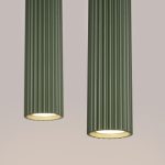 Hanglamp KARBON 2 olijfgroen - Afbeelding 5