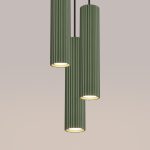 Hanglamp KARBON 3P olijfgroen - Afbeelding 5