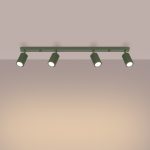 Plafondlamp KARBON 4L olijfgroen - Afbeelding 3