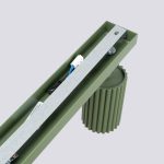 Plafondlamp KARBON 4L olijfgroen - Afbeelding 4