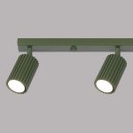 Plafondlamp KARBON 4L olijfgroen - Afbeelding 6