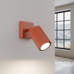 Wandlamp KARBON rood oker - Afbeelding 3