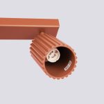 Plafondlamp KARBON 6L rood oker - Afbeelding 5