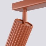 Plafondlamp KARBON 6L rood oker - Afbeelding 8
