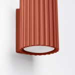 Wandlamp KARBON 10 rood oker - Afbeelding 6