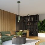 Wandlamp KARBON 20 olijfgroen - Afbeelding 10