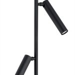 Vloerlamp Torre Zwart 2 Spots - Afbeelding 2